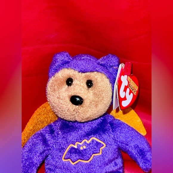 NWT Ty Beanie Babies Halloweenie Beanies Eek the Bear. - Picture 4 of 10